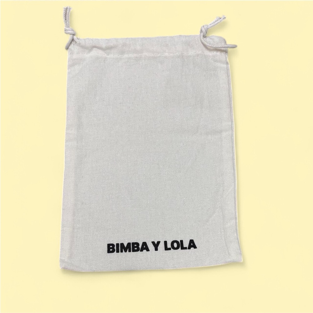 Bimba Y Lola White Jewelry Organizer Pouch